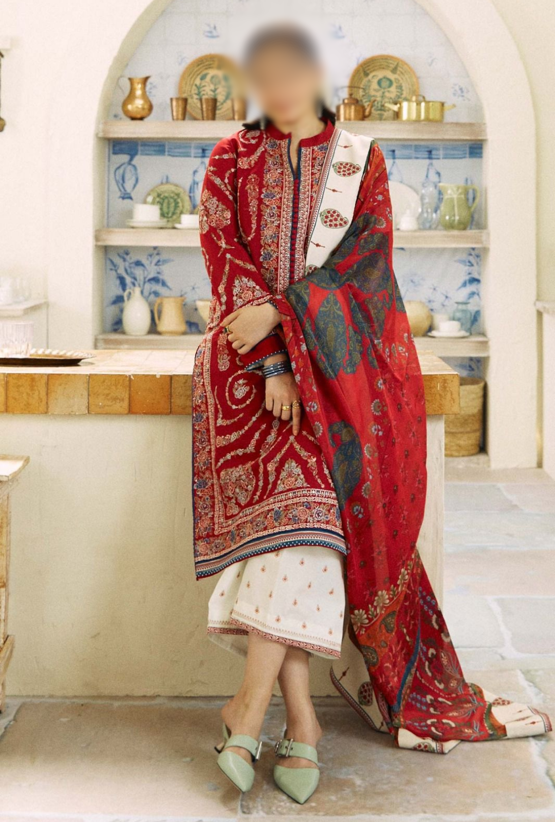 Dahnak by Zara Shahjahan – Winter Collection 3PC Suit - aw