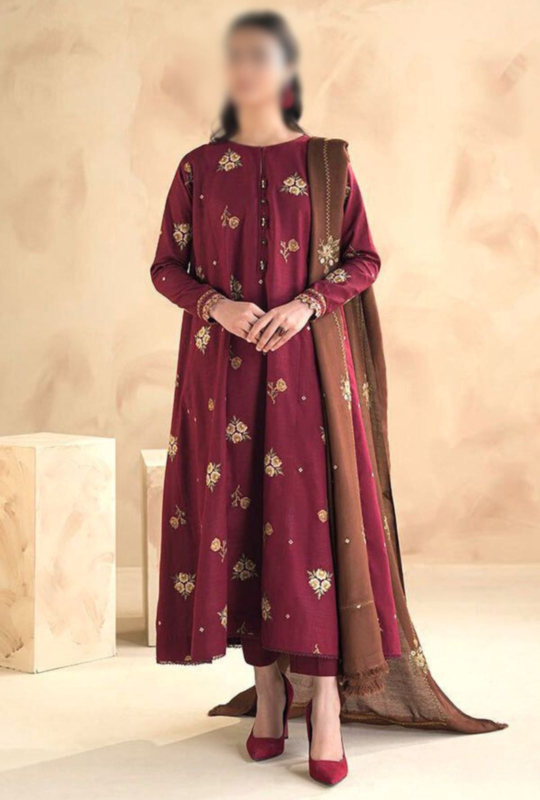 Dhanak 3-Piece Wedding Winter Collection-aw