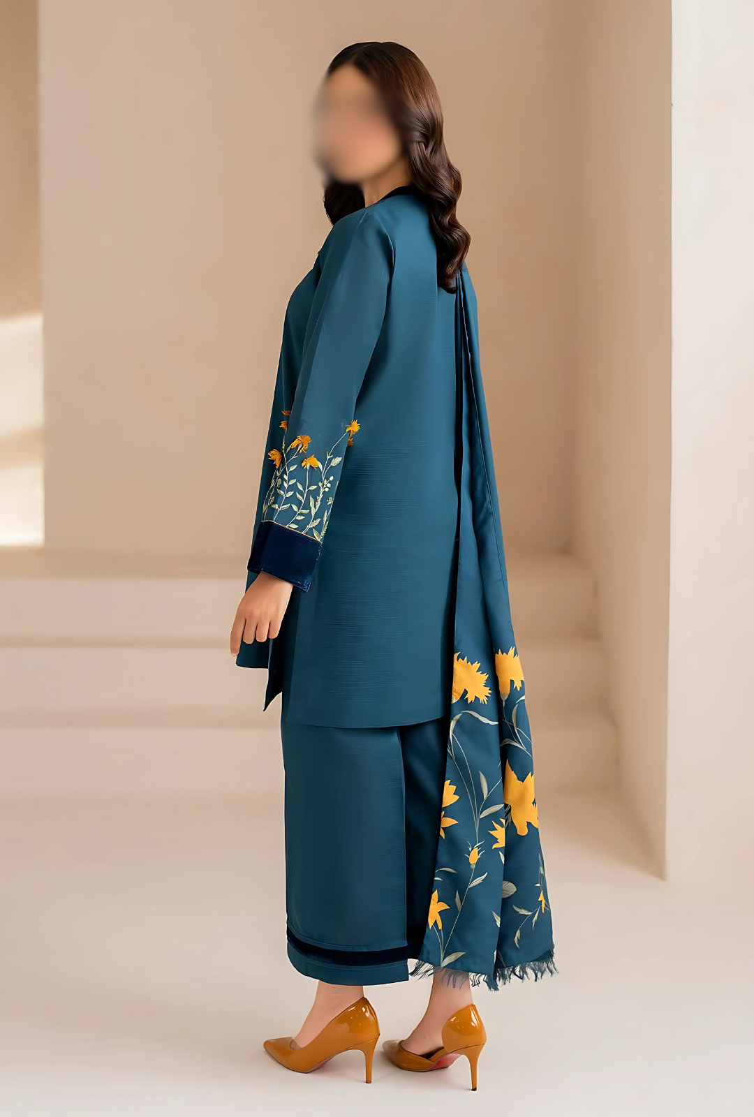 Dhanak 3-Piece Wedding Winter Collection-aw