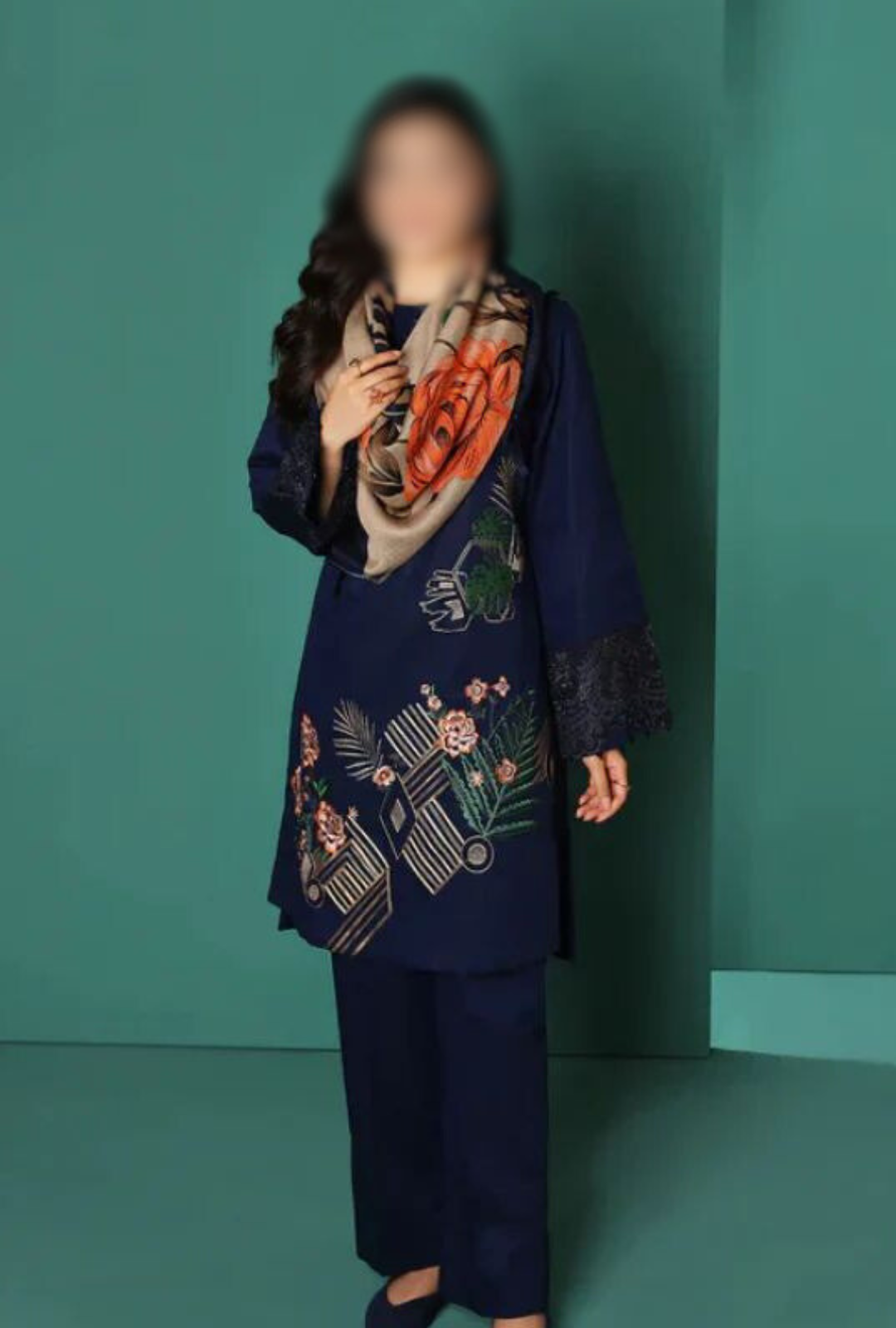 Nishat 3-Piece Wedding Winter Collection-aw