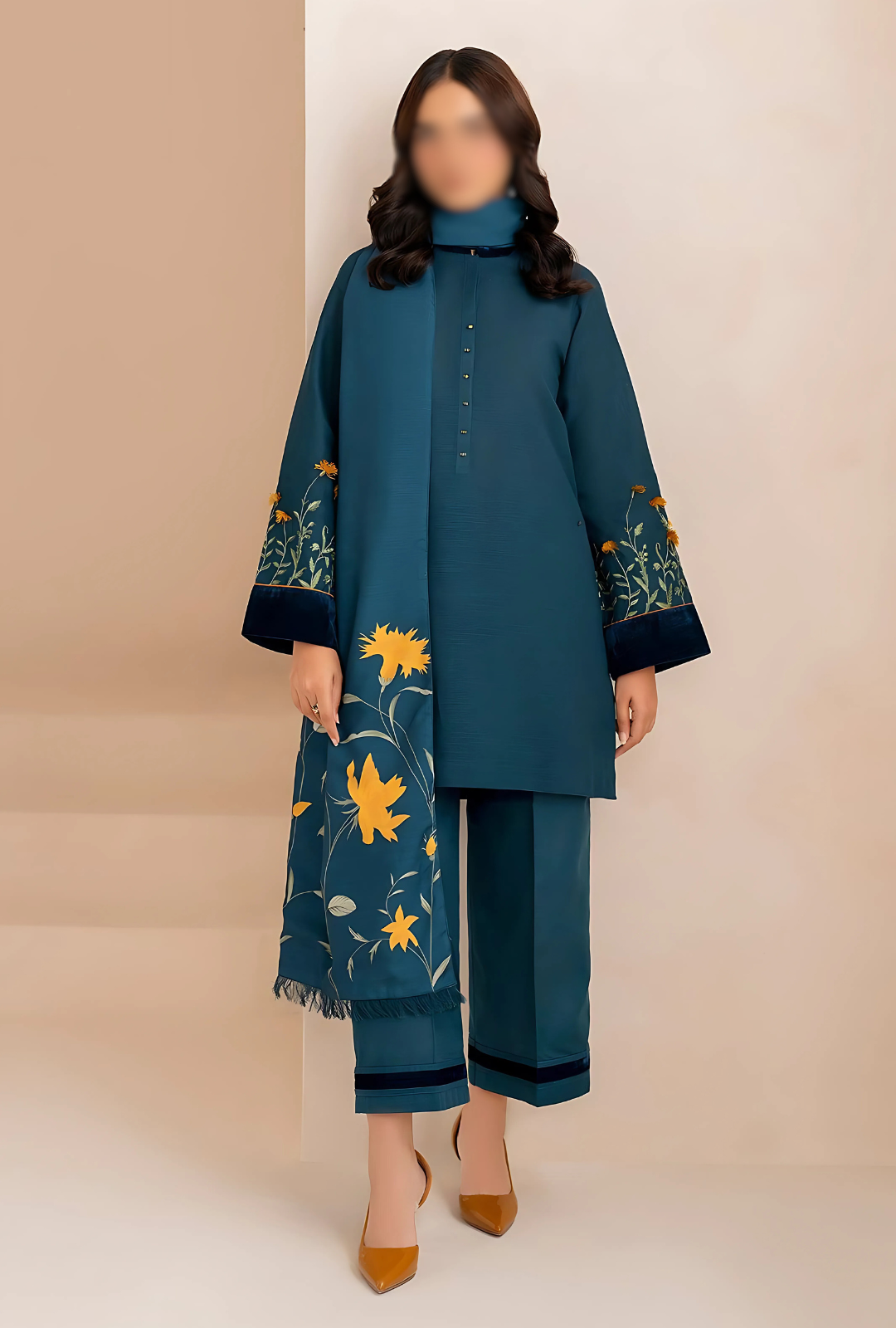 Dhanak 3-Piece Wedding Winter Collection-aw