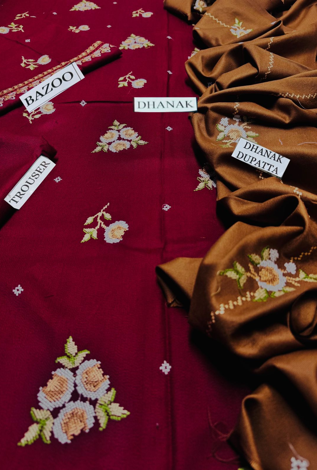 Dhanak 3-Piece Wedding Winter Collection-aw